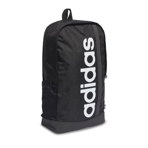 adidas line core rucksack schwarz schwarz weiß|Adidas Essentials Linear black/white (HT4746) .